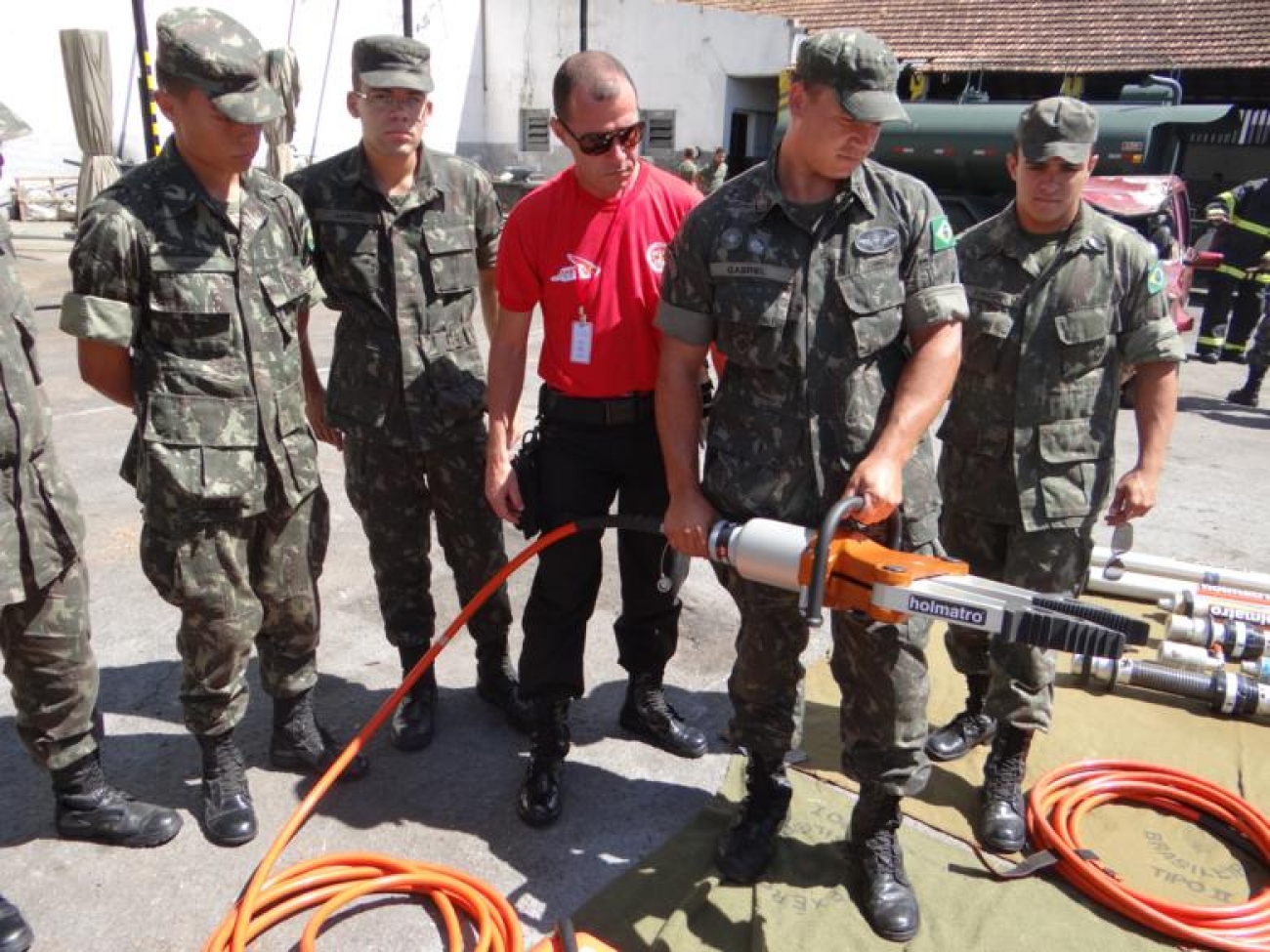 Treinando o Exército Brasileiro para eventos de grande porte